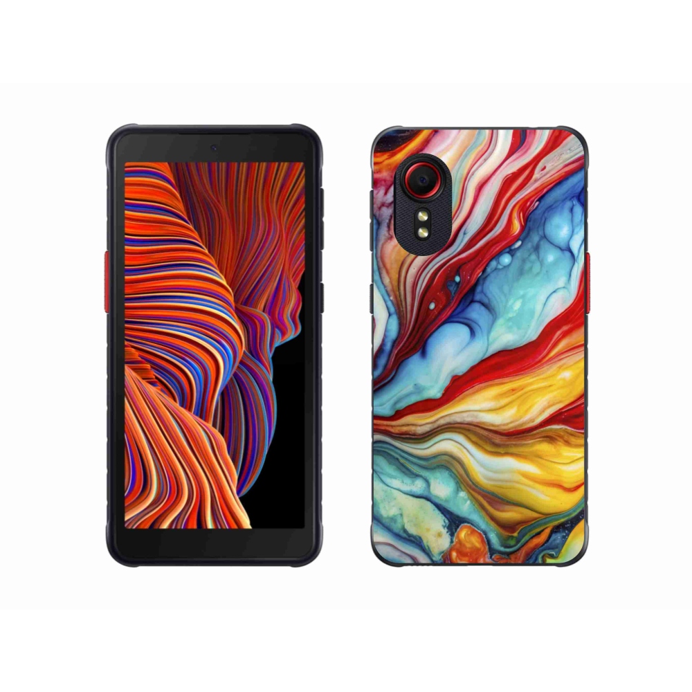 Gélový kryt mmCase na Samsung Galaxy Xcover 5 - abstraktný motív 58