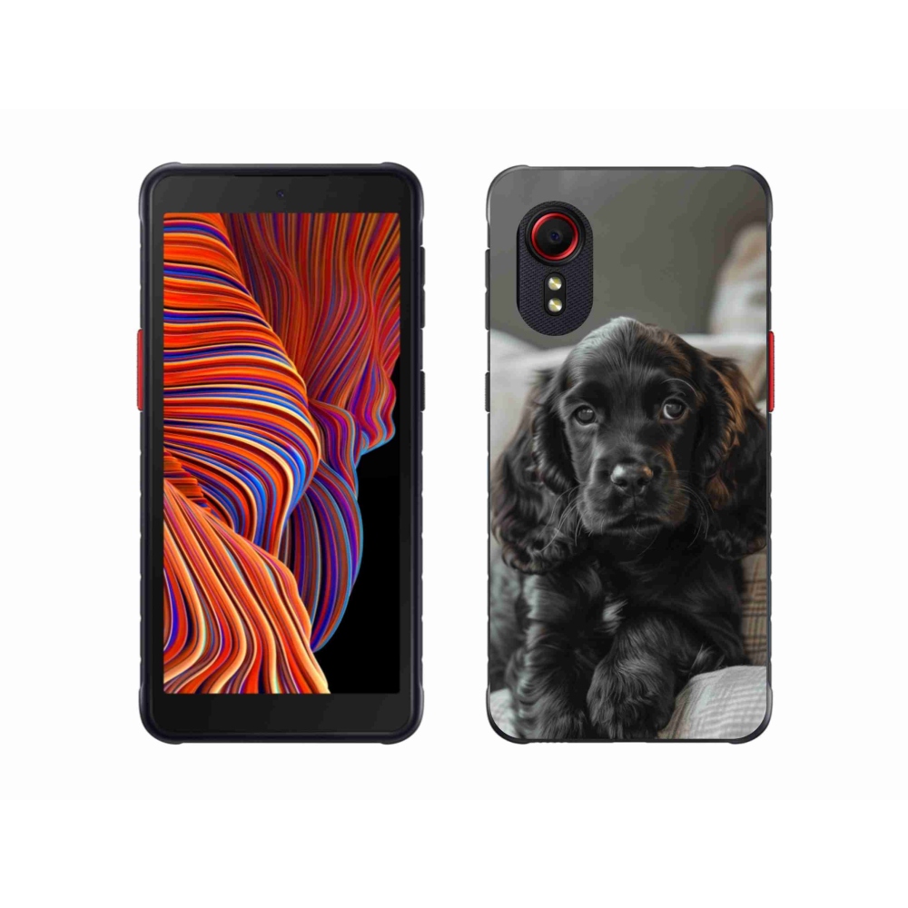 Gélový kryt mmCase na Samsung Galaxy Xcover 5 - anglický kokeršpaniel
