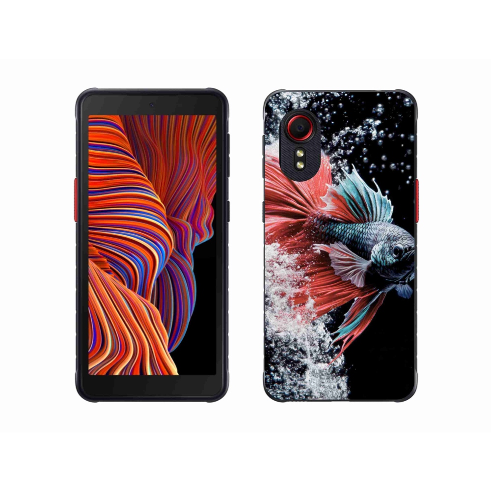 Gélový kryt mmCase na Samsung Galaxy Xcover 5 - bojovníčka pestrá