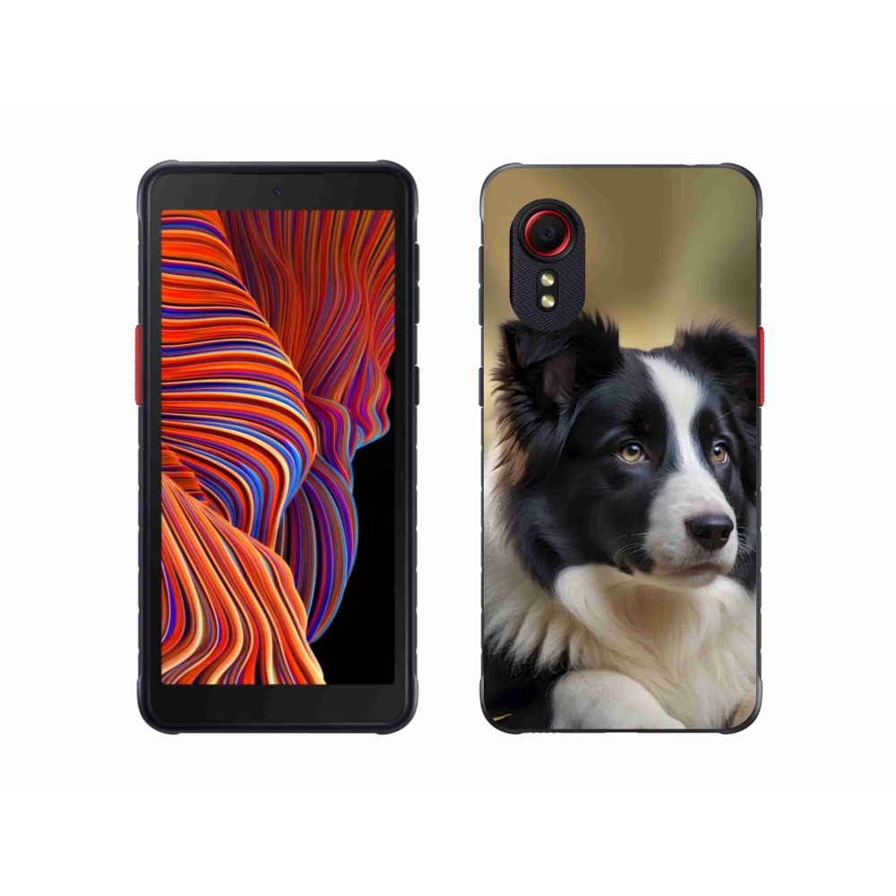 Gélový kryt mmCase na Samsung Galaxy Xcover 5 - border kólia 2