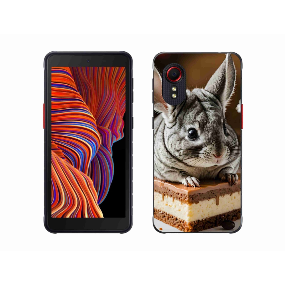 Gélový kryt mmCase na Samsung Galaxy Xcover 5 - činčila