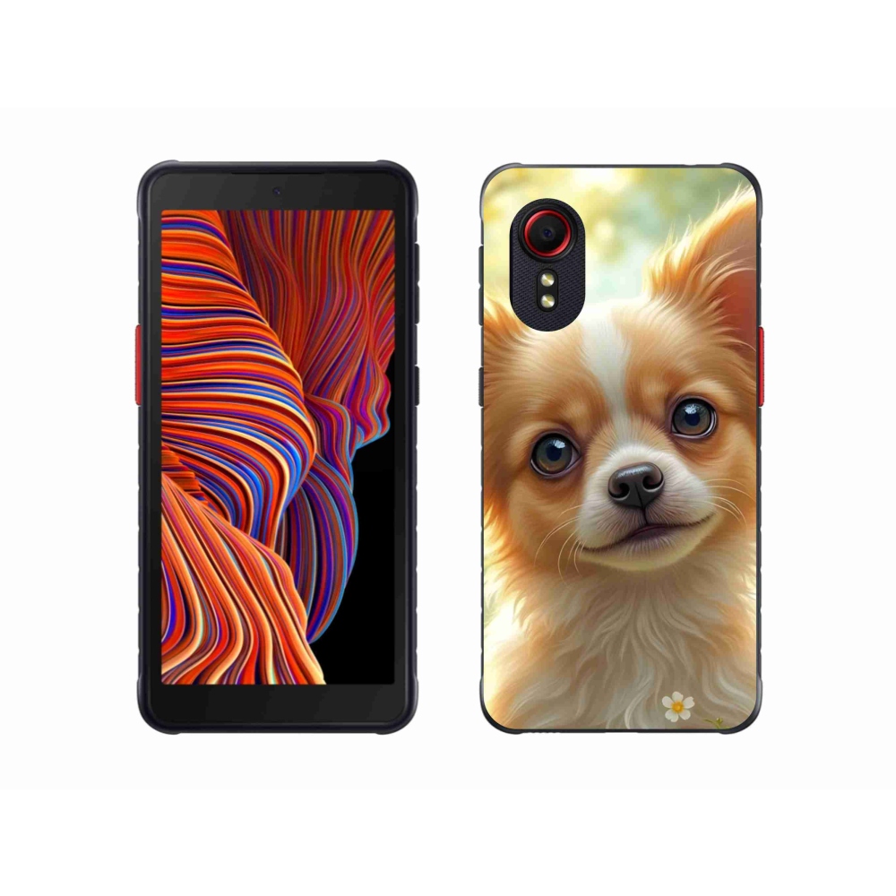 Gélový kryt mmCase na Samsung Galaxy Xcover 5 - čivava 5