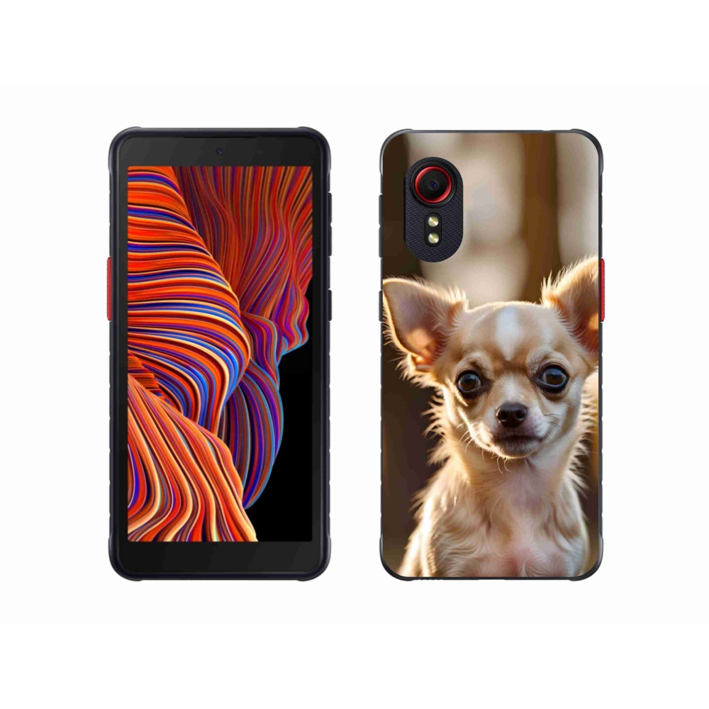 Gélový kryt mmCase na Samsung Galaxy Xcover 5 - čivava 6