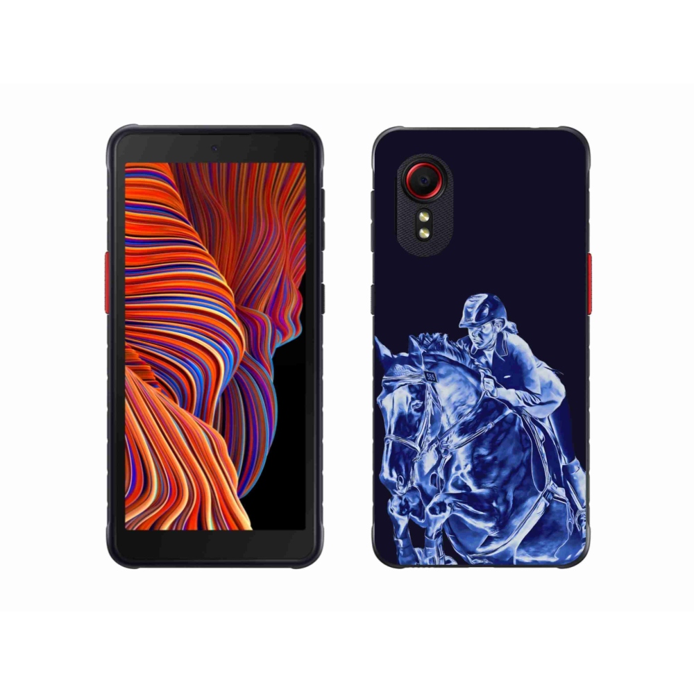 Gélový kryt mmCase na Samsung Galaxy Xcover 5 - dostihový kôň