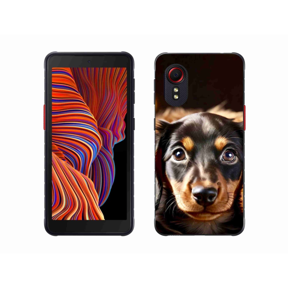 Gélový kryt mmCase na Samsung Galaxy Xcover 5 - jazvečík