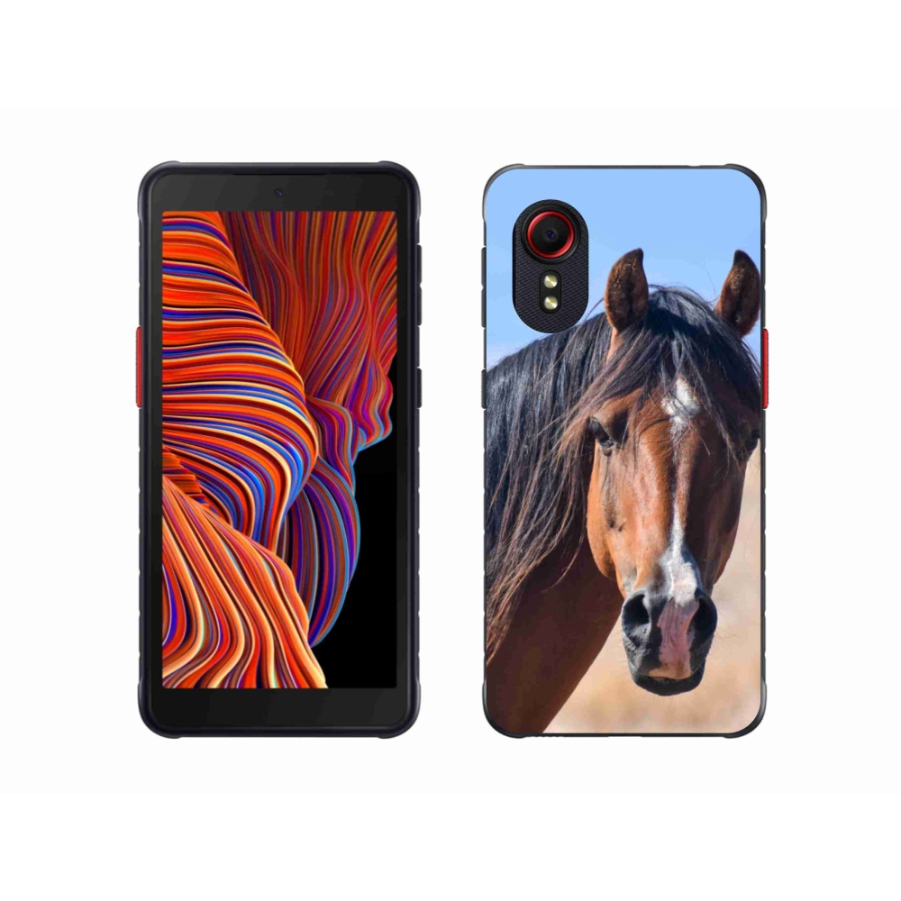 Gélový kryt mmCase na Samsung Galaxy Xcover 5 - pokojný kôň