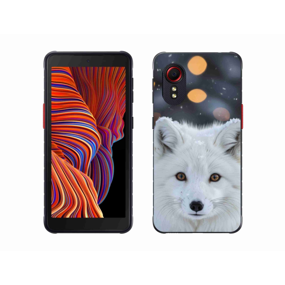 Gélový kryt mmCase na Samsung Galaxy Xcover 5 - líška polárna