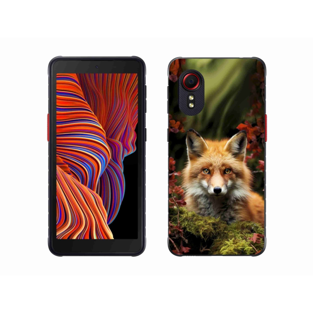 Gélový kryt mmCase na Samsung Galaxy Xcover 5 - líška v lese