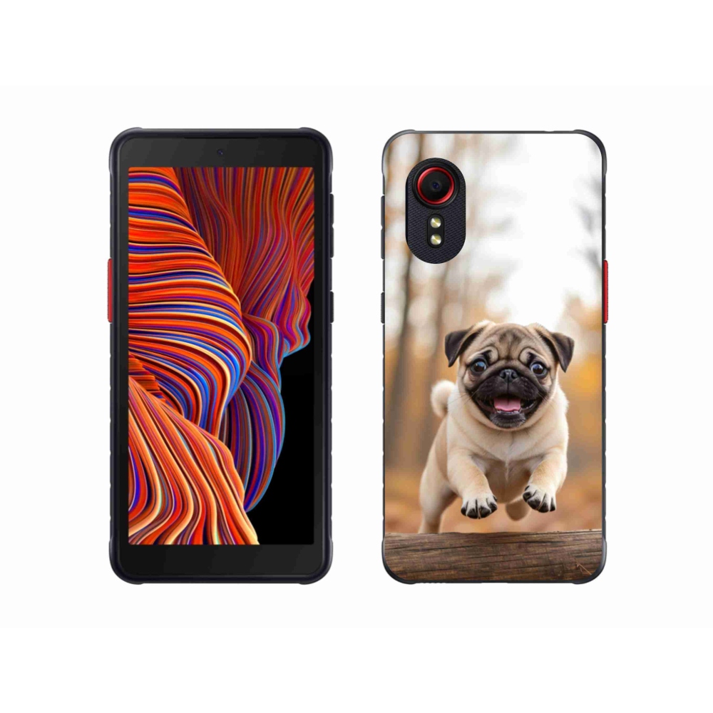 Gélový kryt mmCase na Samsung Galaxy Xcover 5 - mops 2