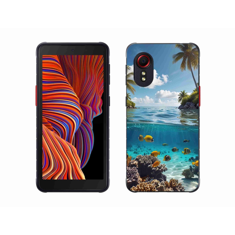 Gélový kryt mmCase na Samsung Galaxy Xcover 5 - morský svet 4