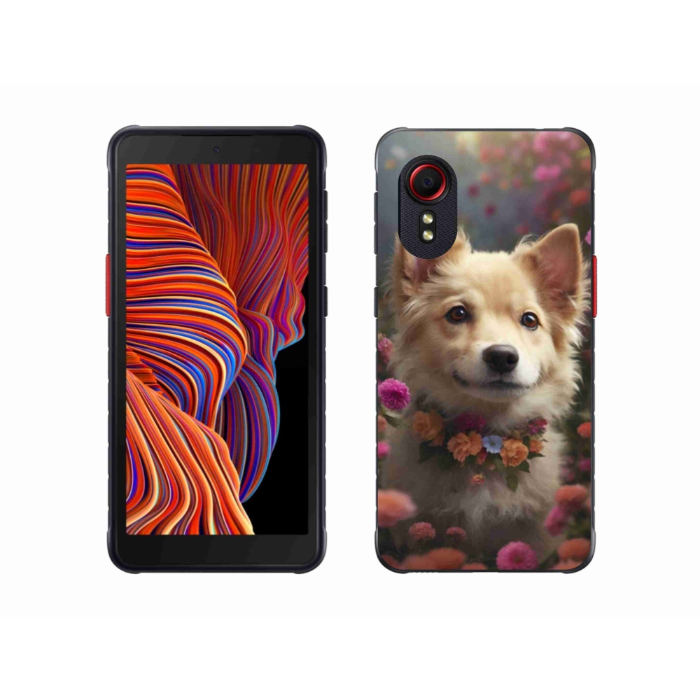 Gélový kryt mmCase na Samsung Galaxy Xcover 5 - nemecký špic