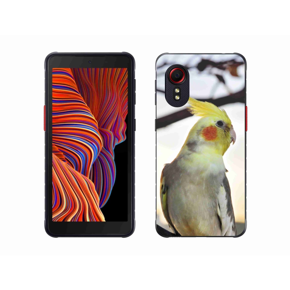 Gélový kryt mmCase na Samsung Galaxy Xcover 5 - papagáj korela