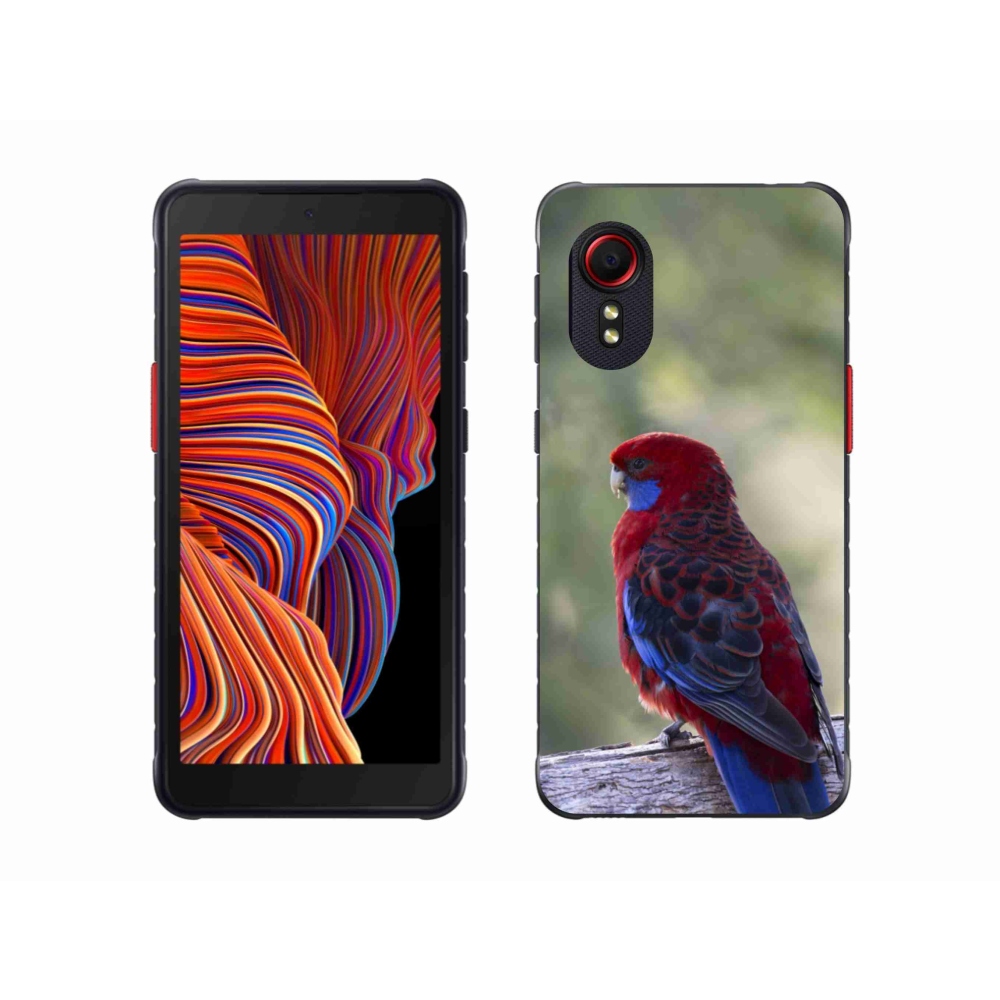 Gélový kryt mmCase na Samsung Galaxy Xcover 5 - papagáj rosela
