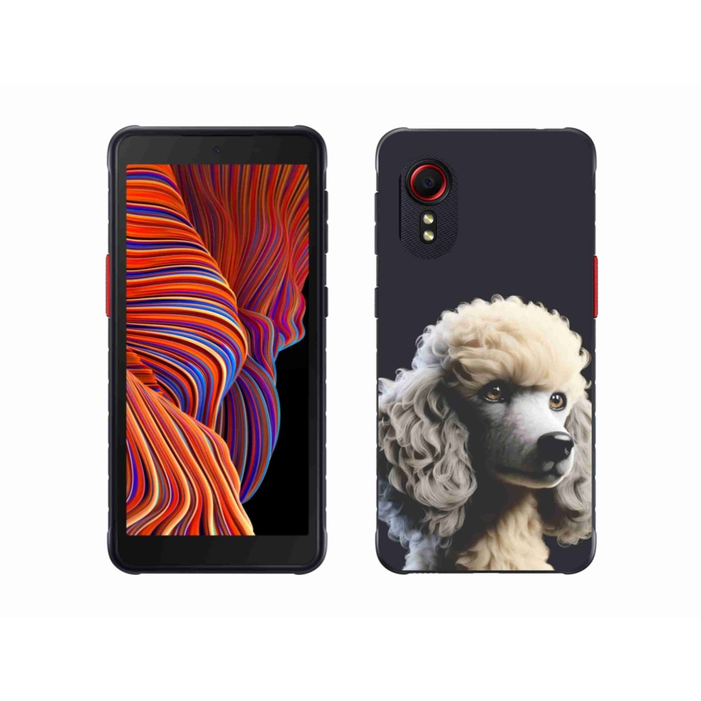 Gélový kryt mmCase na Samsung Galaxy Xcover 5 - pudel