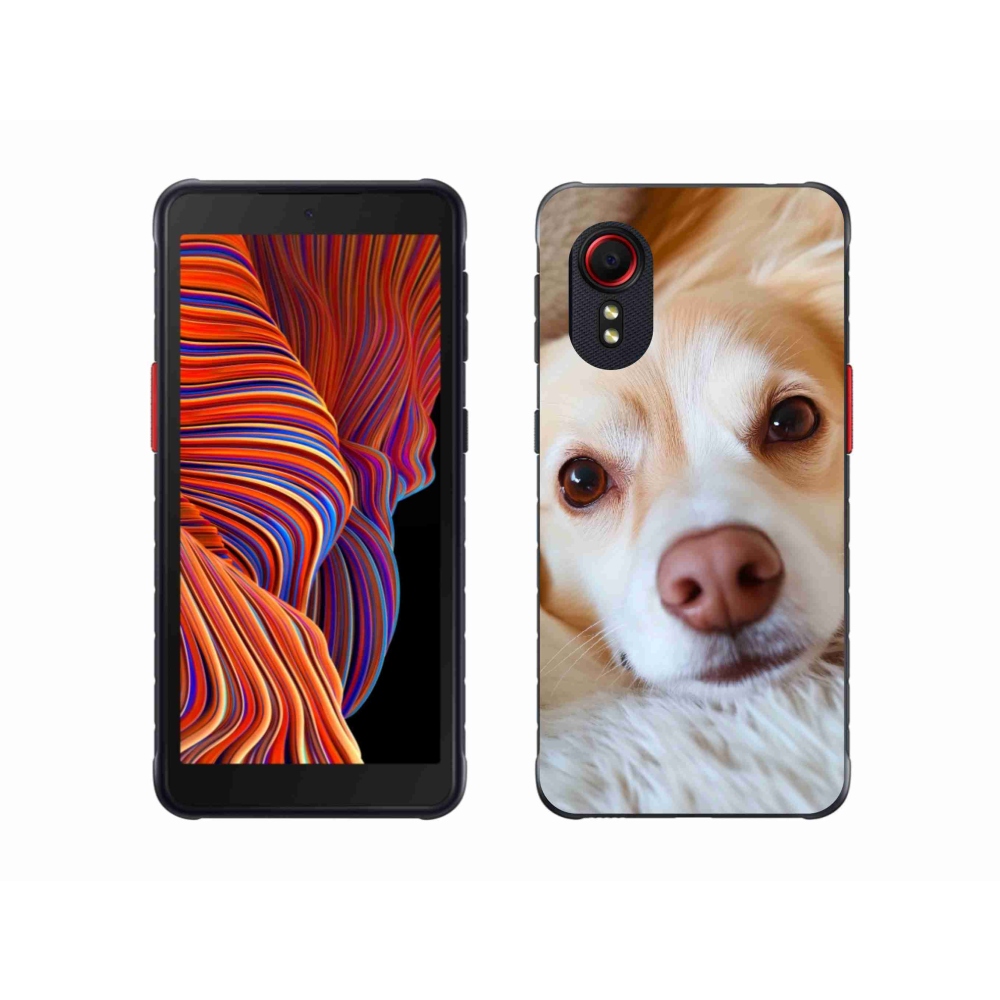 Gélový kryt mmCase na Samsung Galaxy Xcover 5 - Roztomilá čivava