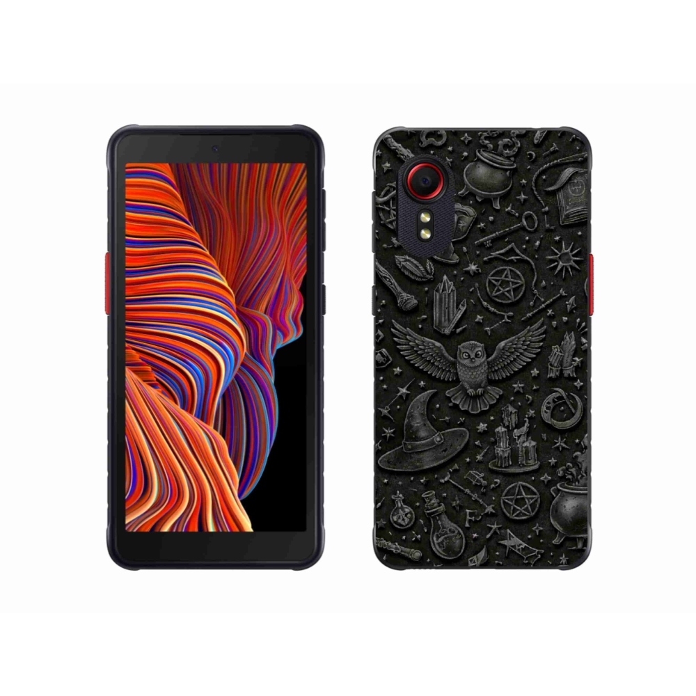 Gélový kryt mmCase na Samsung Galaxy Xcover 5 - tmavý magický svet