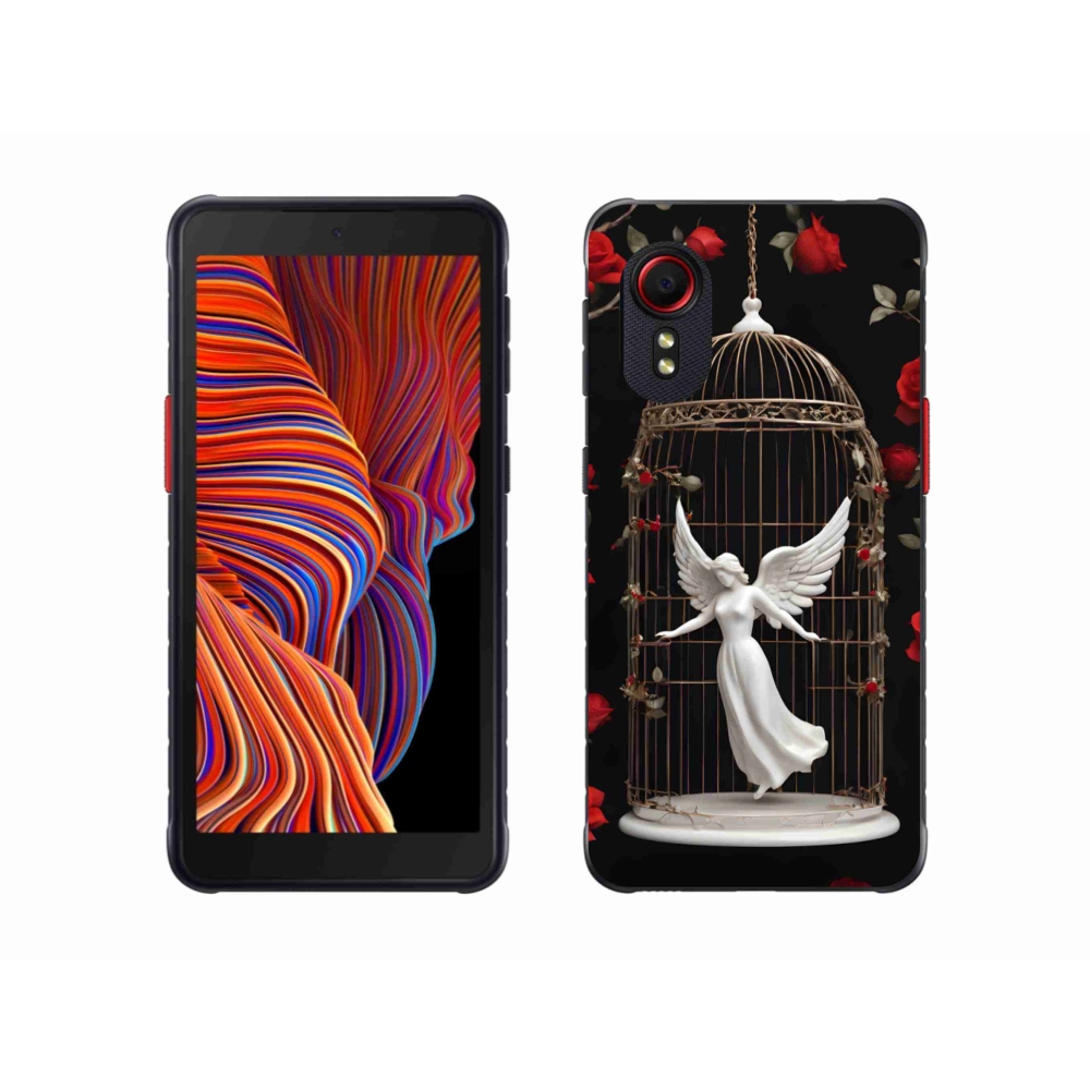 Gélový kryt mmCase na Samsung Galaxy Xcover 5 - uväznený anjel