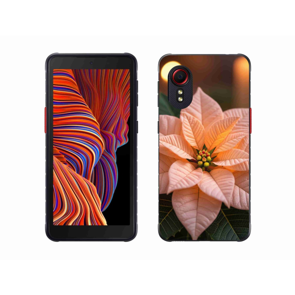 Gélový kryt mmCase na Samsung Galaxy Xcover 5 - vianočná hviezda