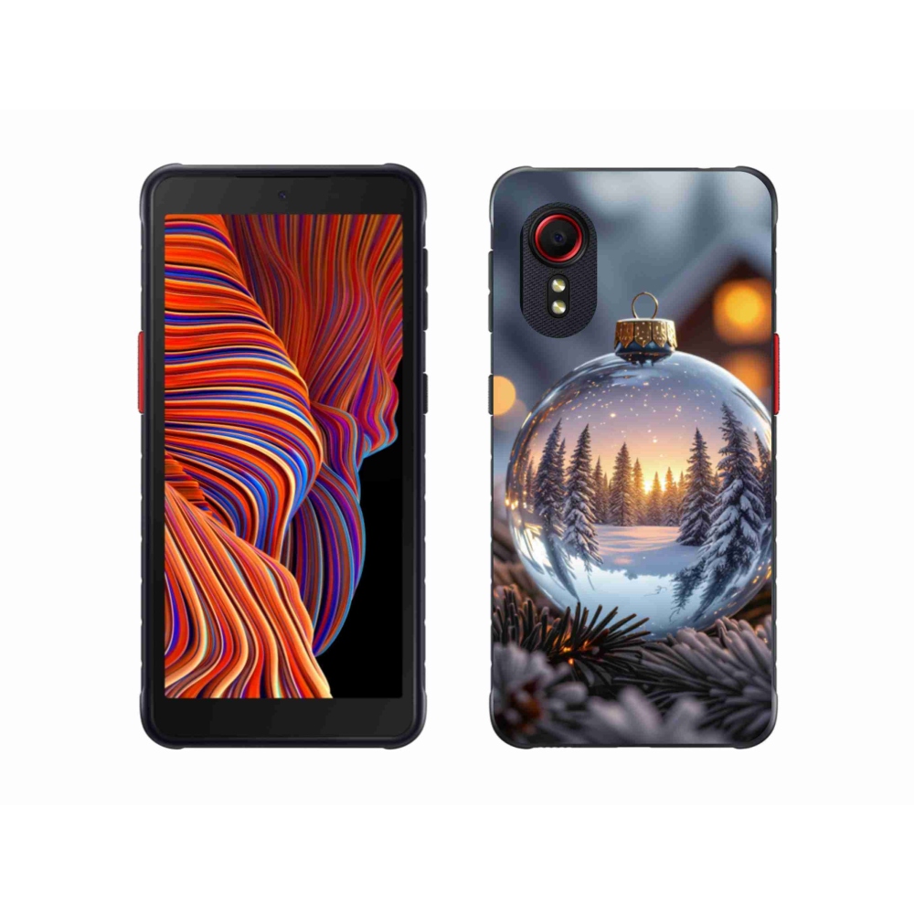 Gélový kryt mmCase na Samsung Galaxy Xcover 5 - vianočná ozdoba
