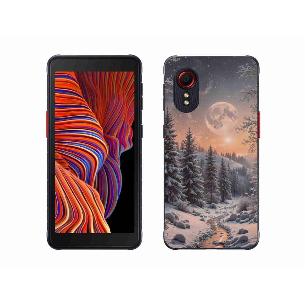 Gélový kryt mmCase na Samsung Galaxy Xcover 5 - zimná krajina 2