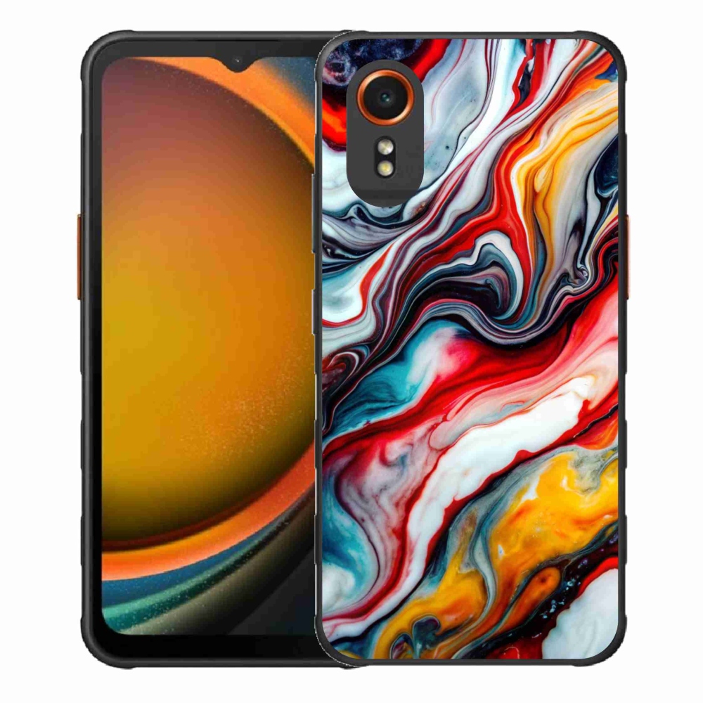 Gélový kryt mmCase na Samsung Galaxy Xcover 7 - abstraktný motív 35