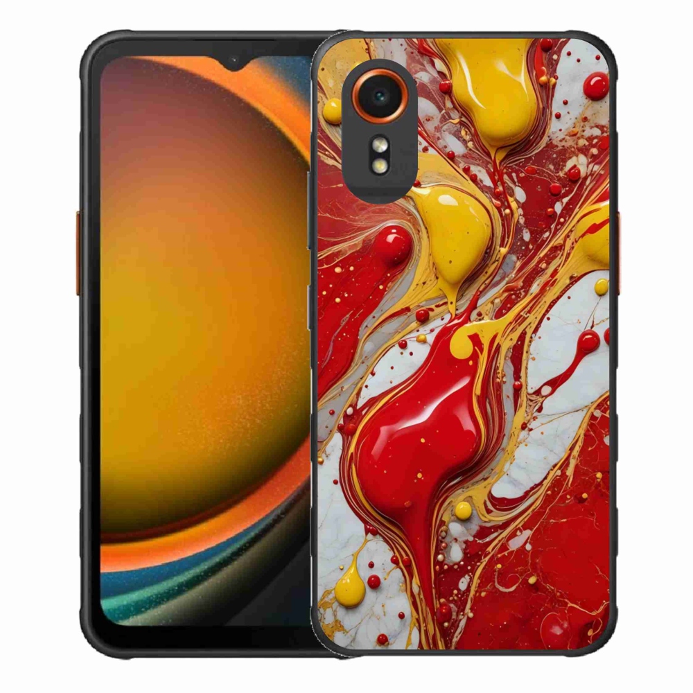 Gélový kryt mmCase na Samsung Galaxy Xcover 7 - abstraktný motív 42