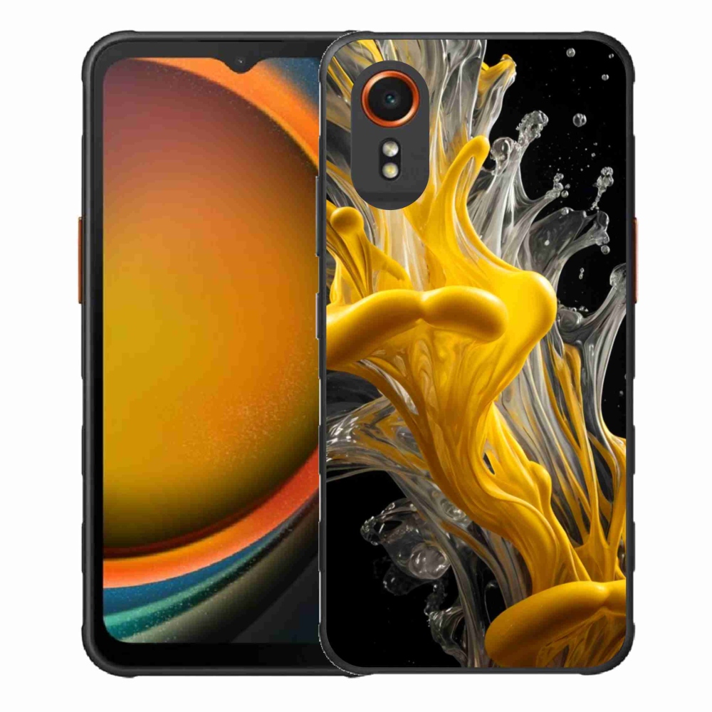 Gélový kryt mmCase na Samsung Galaxy Xcover 7 - abstraktný motív 48