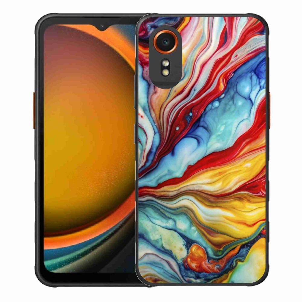 Gélový kryt mmCase na Samsung Galaxy Xcover 7 - abstraktný motív 58
