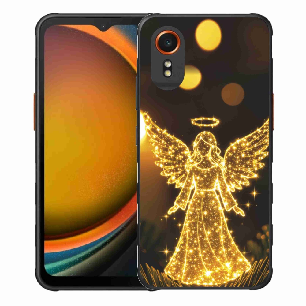 Gélový kryt mmCase na Samsung Galaxy Xcover 7 - anjel