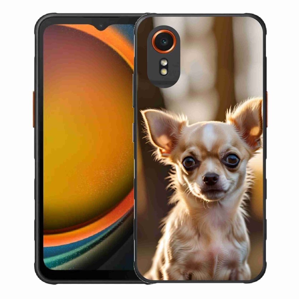 Gélový kryt mmCase na Samsung Galaxy Xcover 7 - čivava 6