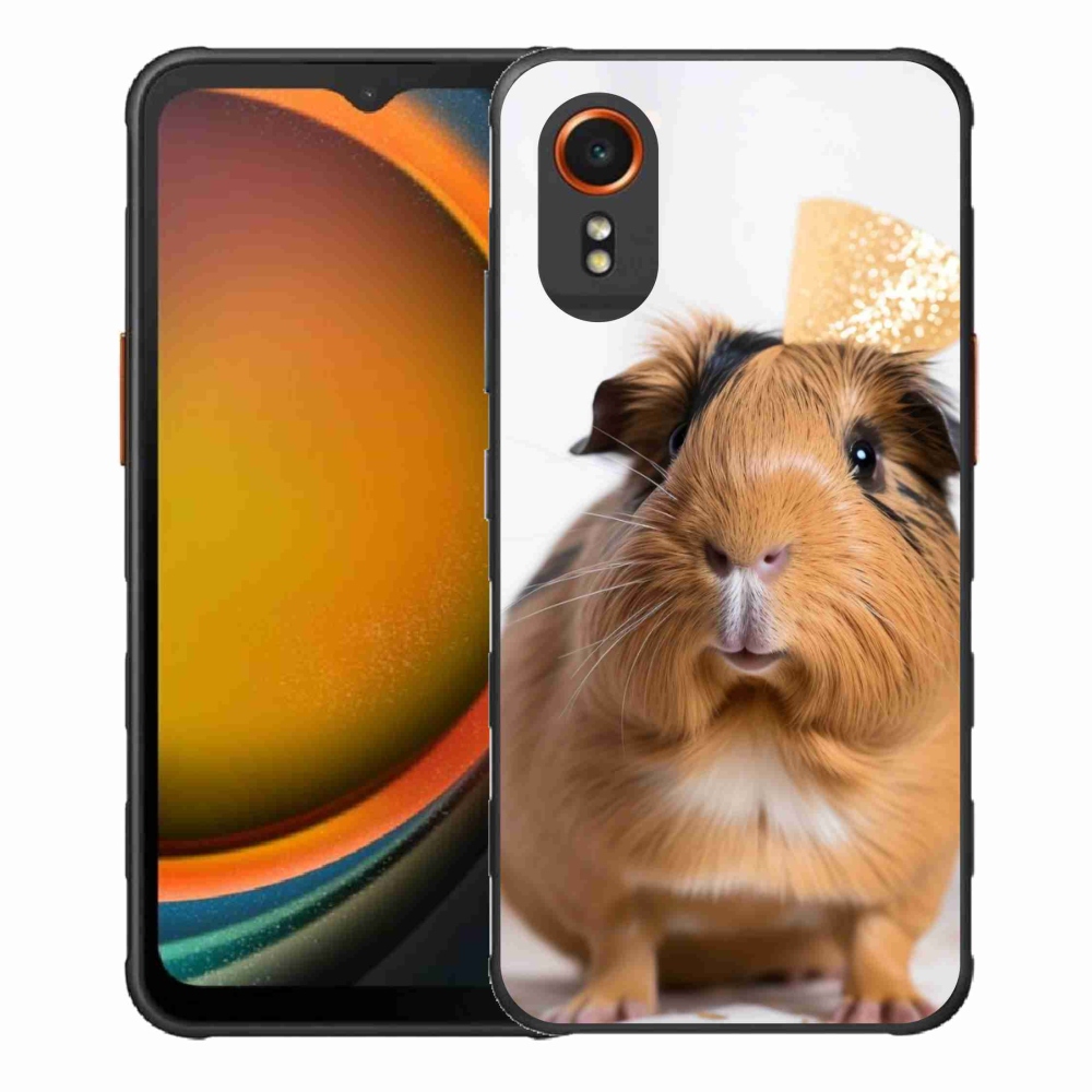 Gélový kryt mmCase na Samsung Galaxy Xcover 7 - hnedé morča