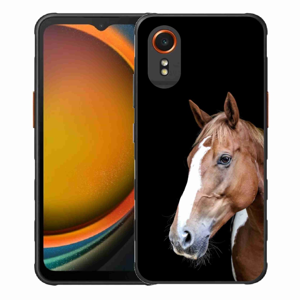 Gélový kryt mmCase na Samsung Galaxy Xcover 7 - hnedý kôň 3