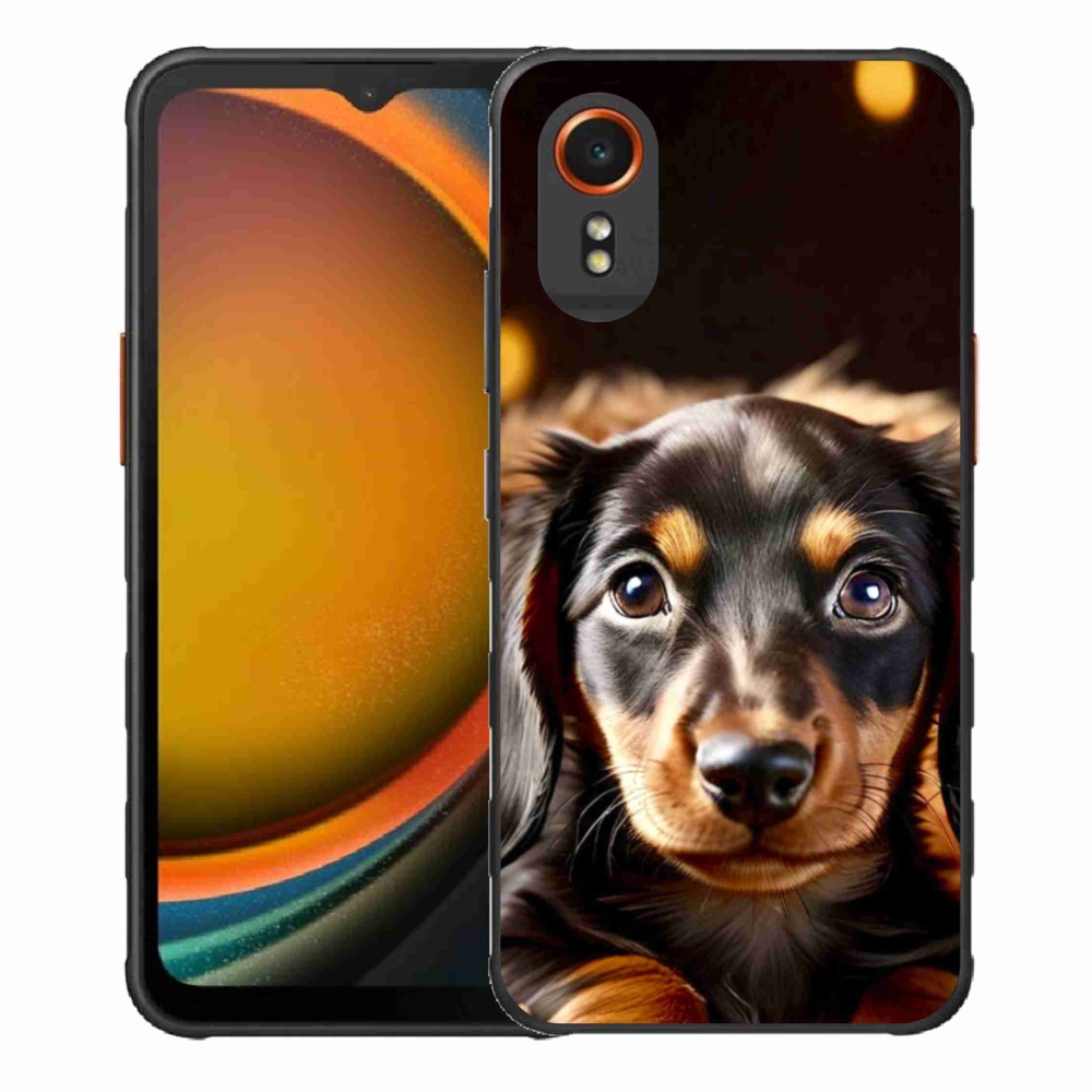 Gélový kryt mmCase na Samsung Galaxy Xcover 7 - jazvečík