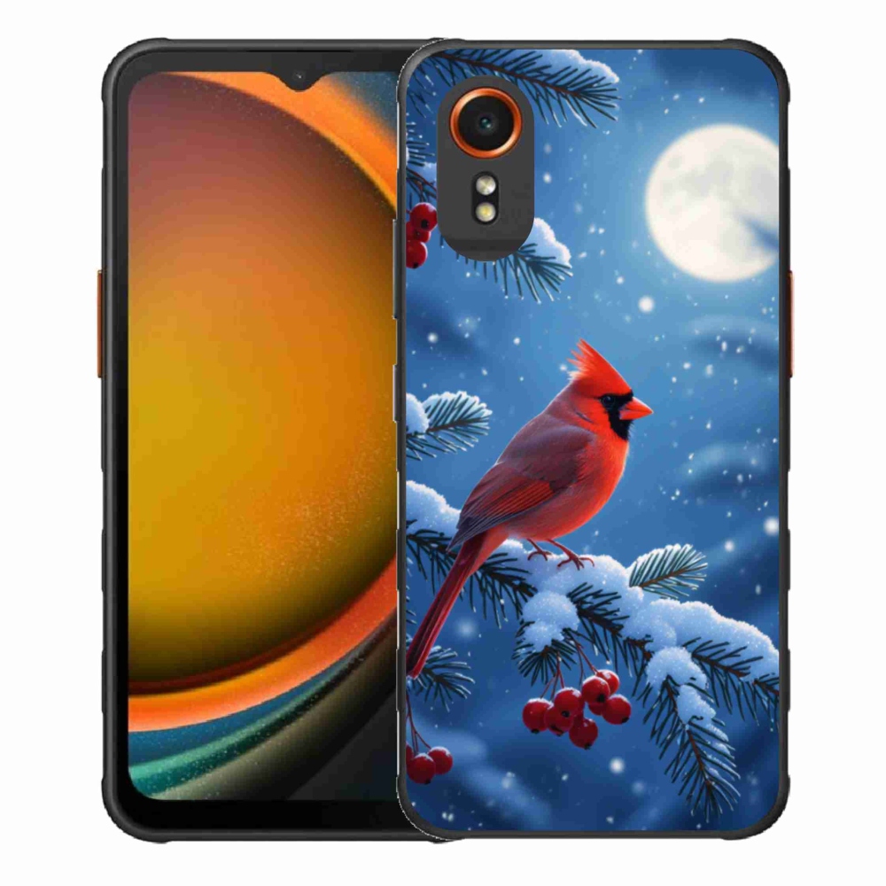 Gélový kryt mmCase na Samsung Galaxy Xcover 7 - kardinál červený