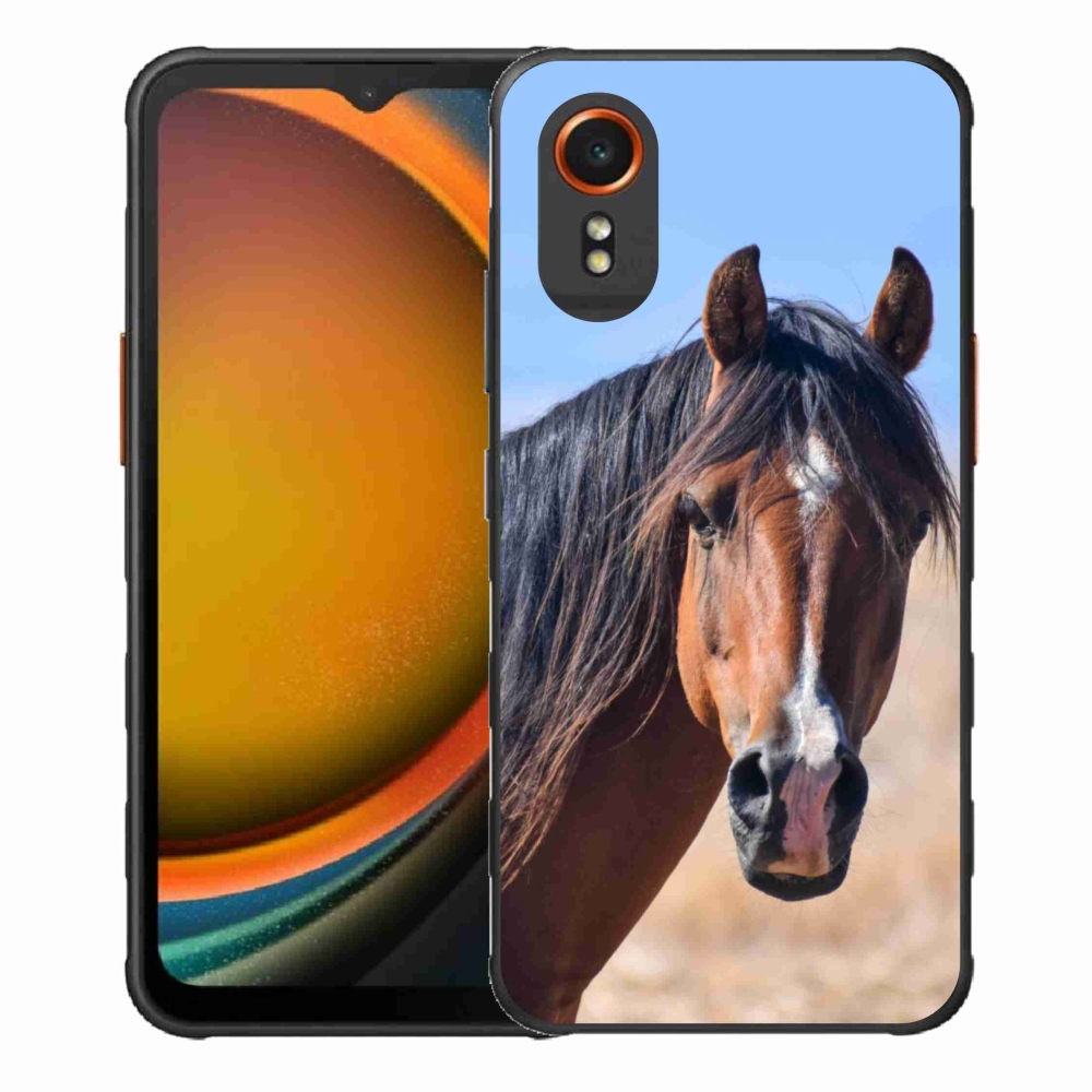 Gélový kryt mmCase na Samsung Galaxy Xcover 7 - pokojný kôň