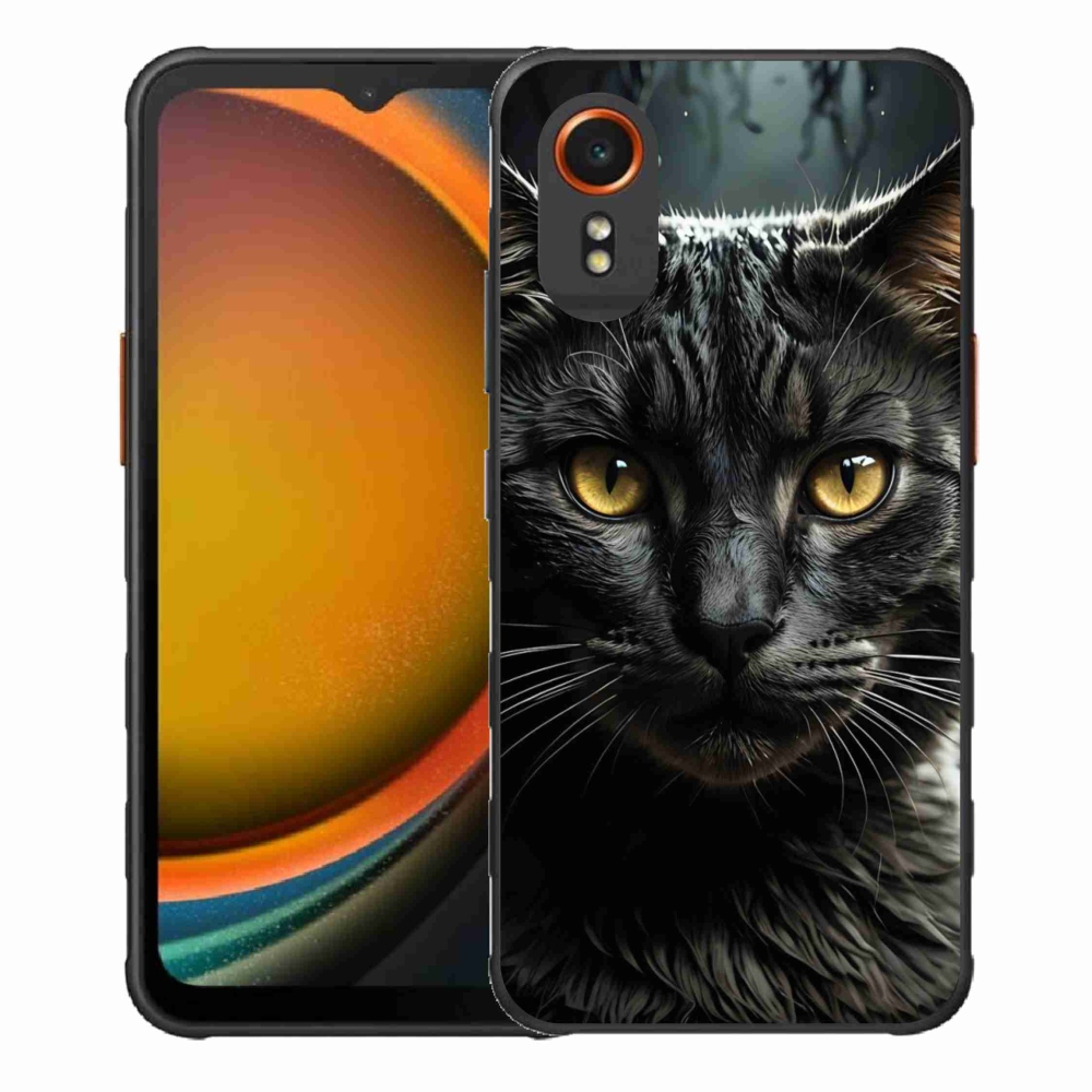 Gélový kryt mmCase na Samsung Galaxy Xcover 7 - mačacie pohľad 3