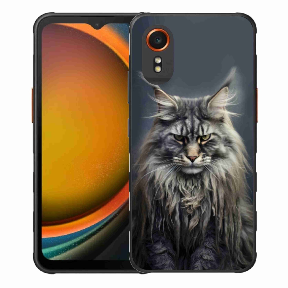 Gélový kryt mmCase na Samsung Galaxy Xcover 7 - mačacie pohľad 4