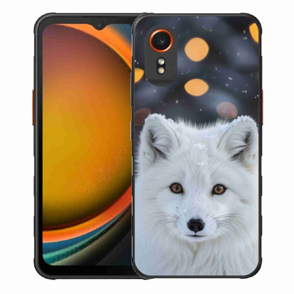 Gélový kryt mmCase na Samsung Galaxy Xcover 7 - líška polárna
