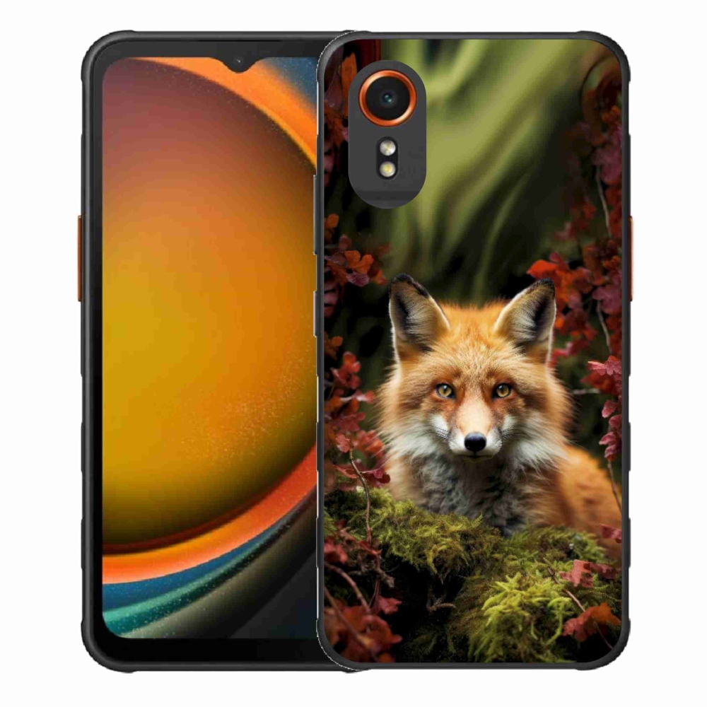 Gélový kryt mmCase na Samsung Galaxy Xcover 7 - líška v lese