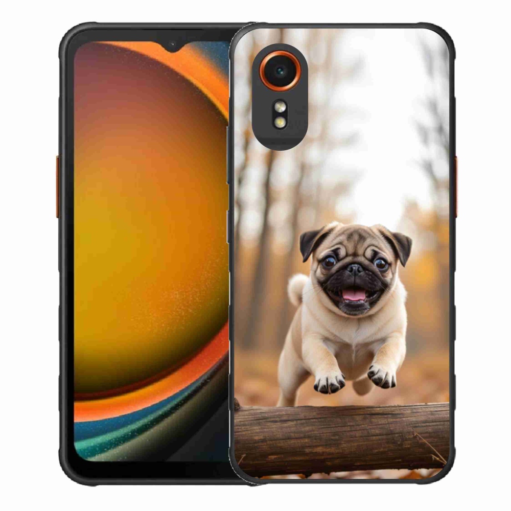Gélový kryt mmCase na Samsung Galaxy Xcover 7 - mops 2