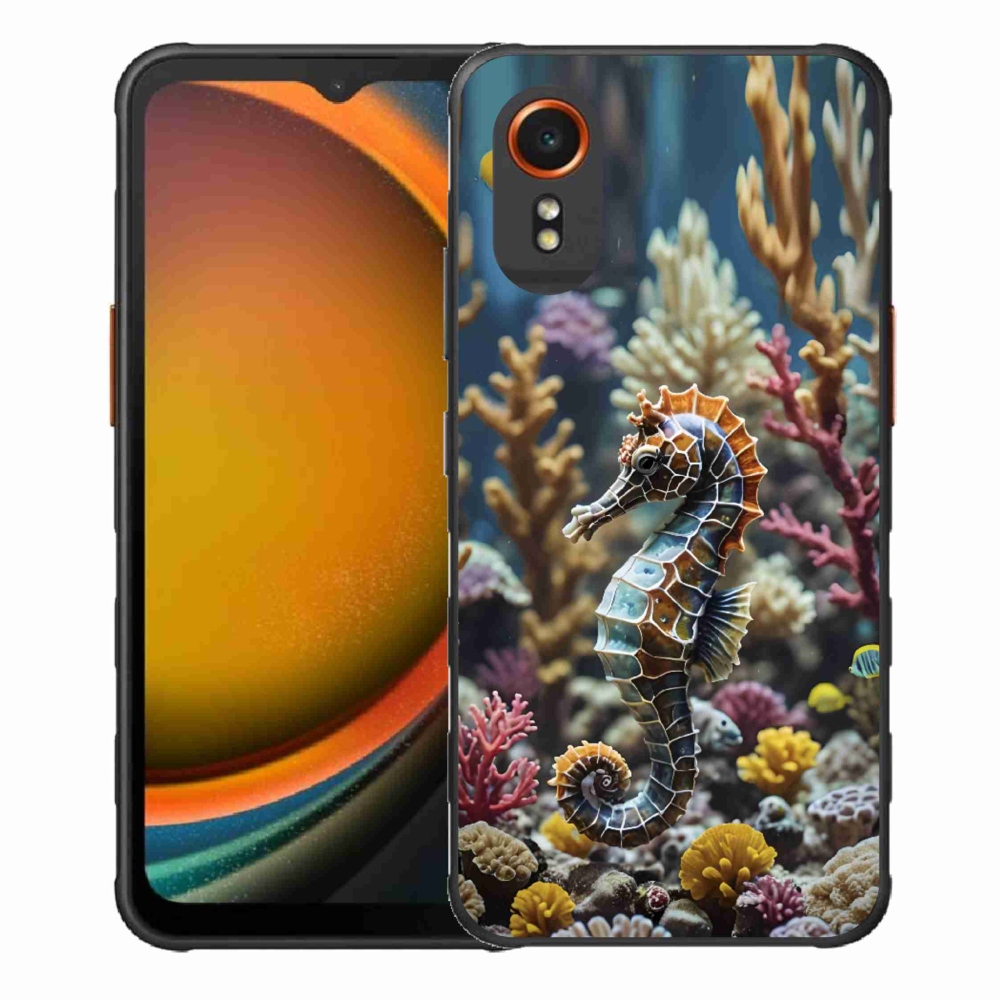 Gélový kryt mmCase na Samsung Galaxy Xcover 7 - morský koník 2
