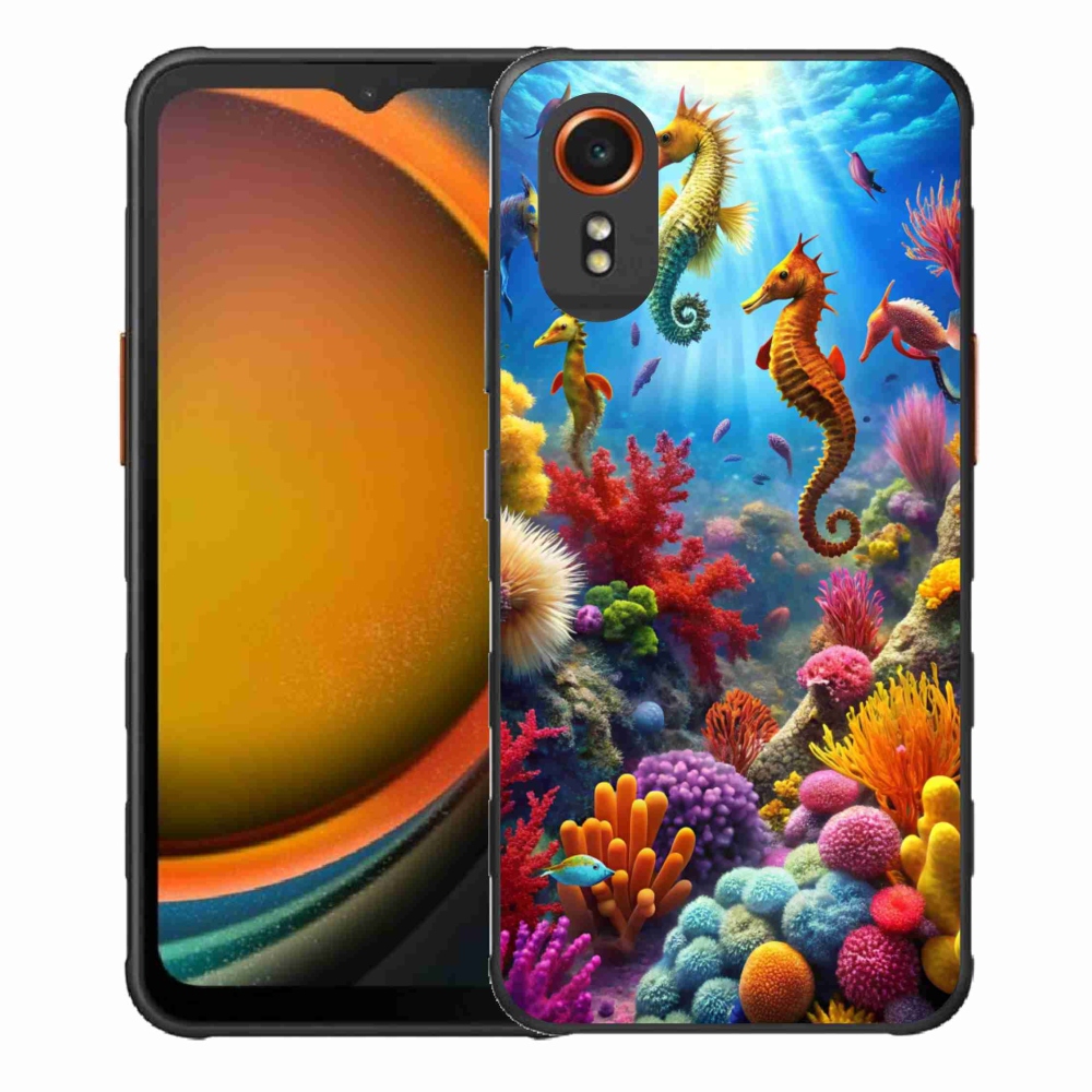 Gélový kryt mmCase na Samsung Galaxy Xcover 7 - morský svet 3