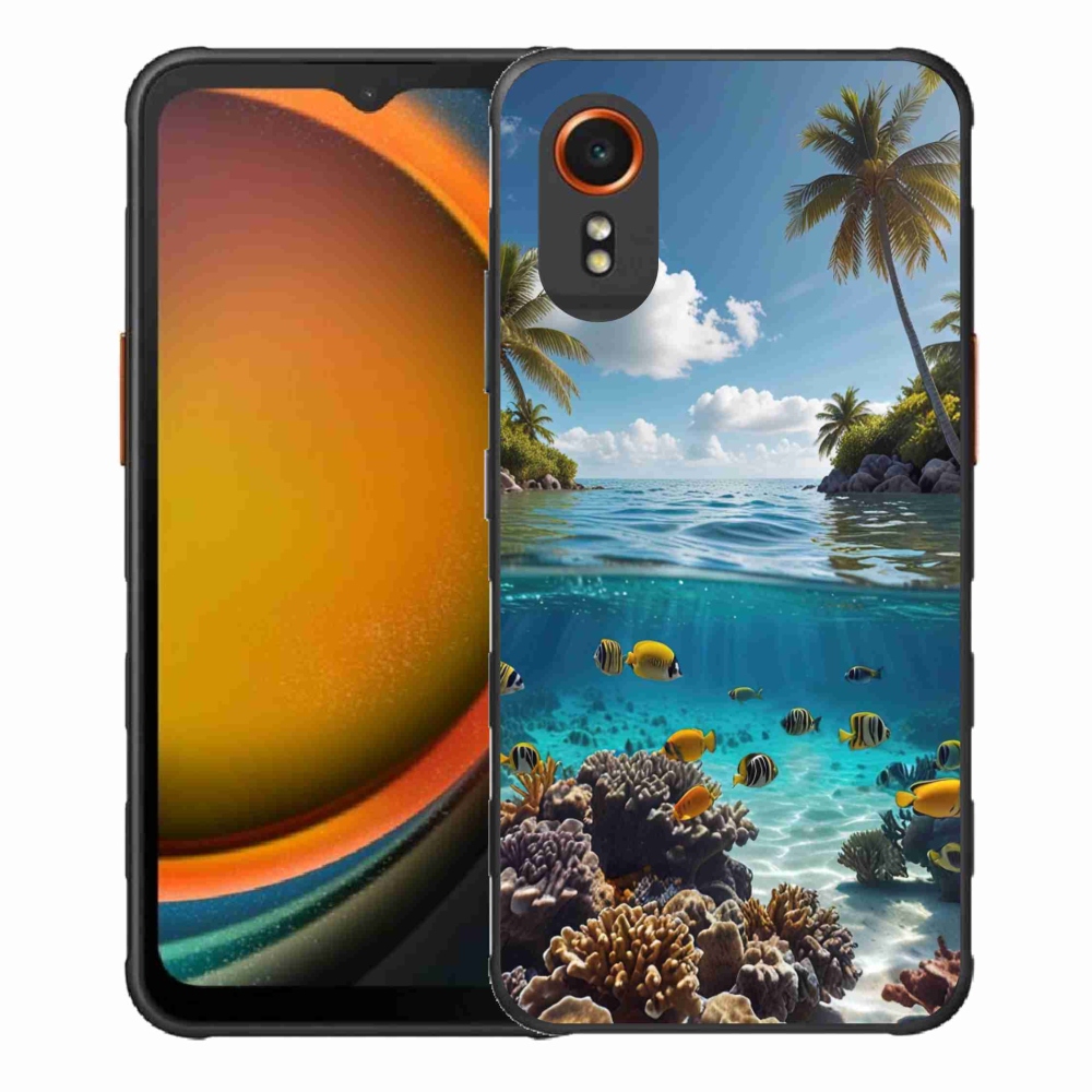 Gélový kryt mmCase na Samsung Galaxy Xcover 7 - morský svet 4