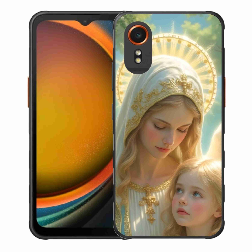 Gélový kryt mmCase na Samsung Galaxy Xcover 7 - náboženský motív 2