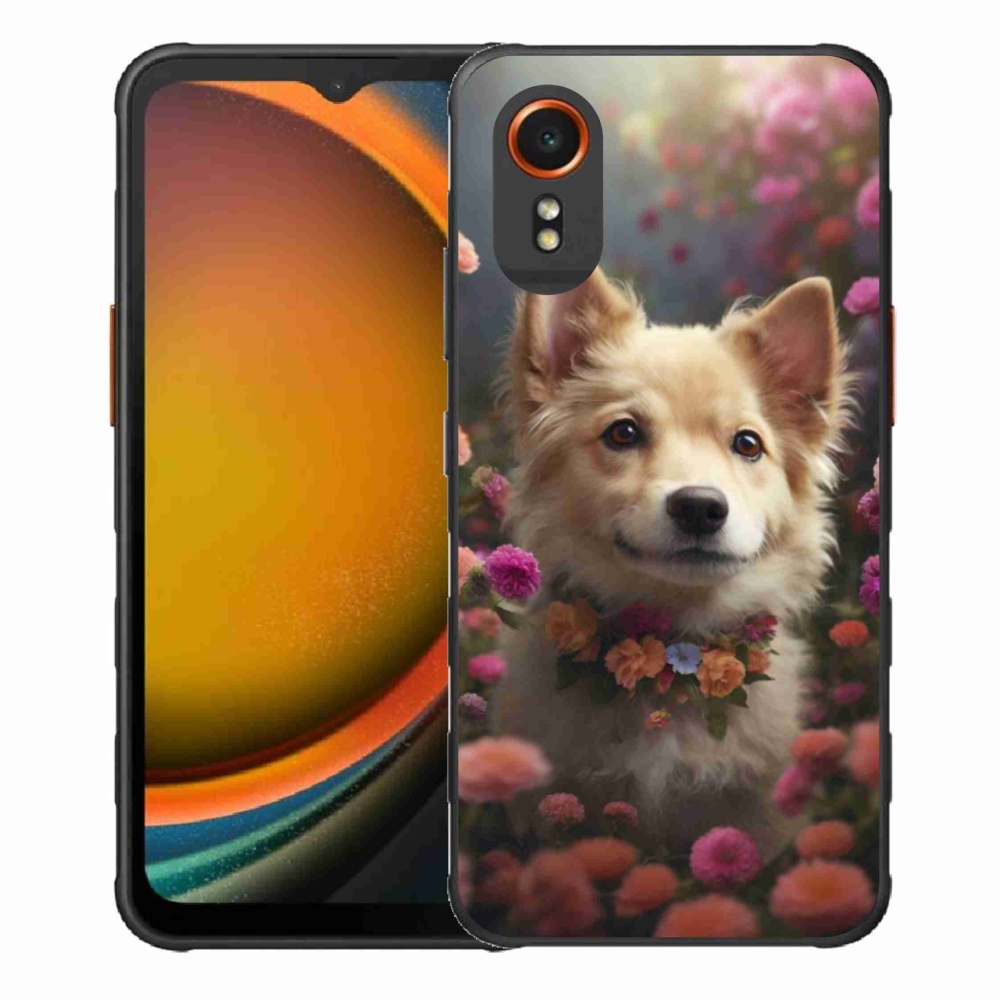 Gélový kryt mmCase na Samsung Galaxy Xcover 7 - nemecký špic