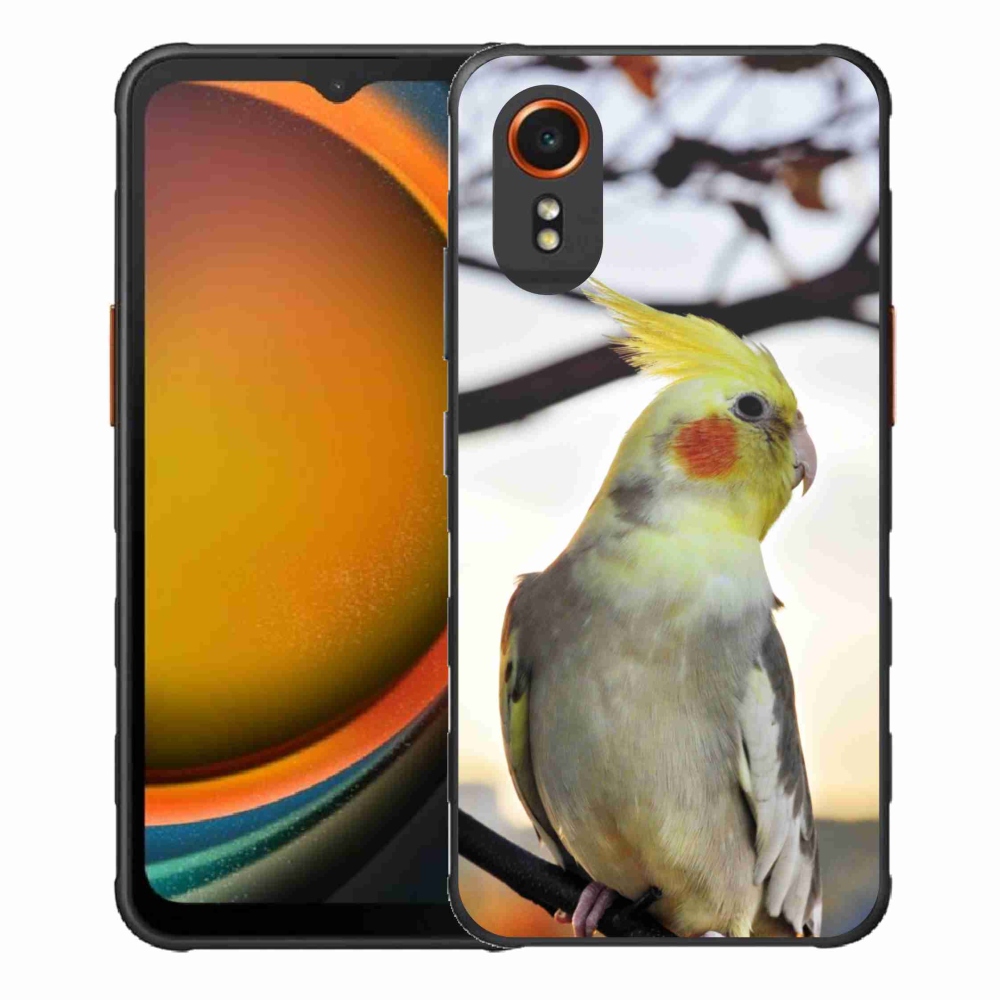 Gélový kryt mmCase na Samsung Galaxy Xcover 7 - papagáj korela