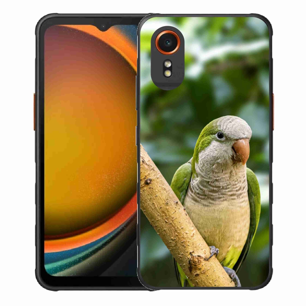Gélový kryt mmCase na Samsung Galaxy Xcover 7 - papagáj mníšok
