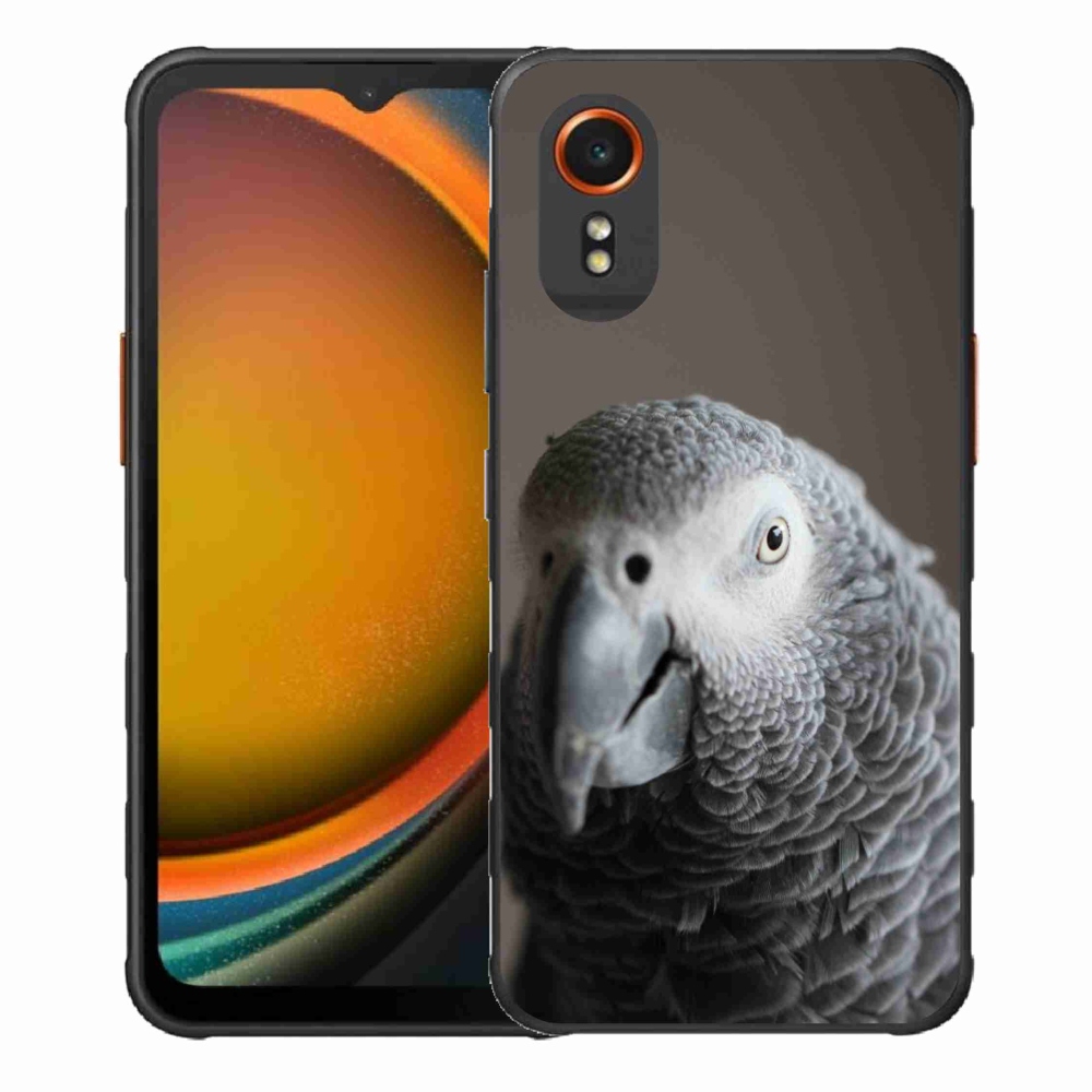 Gélový kryt mmCase na Samsung Galaxy Xcover 7 - papagáj žako 2