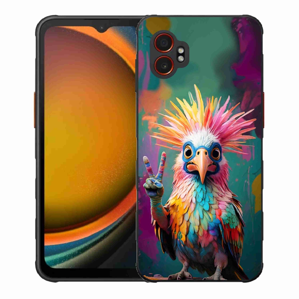 Gélový kryt mmCase na Samsung Galaxy Xcover 7 Pro - farebný rebel