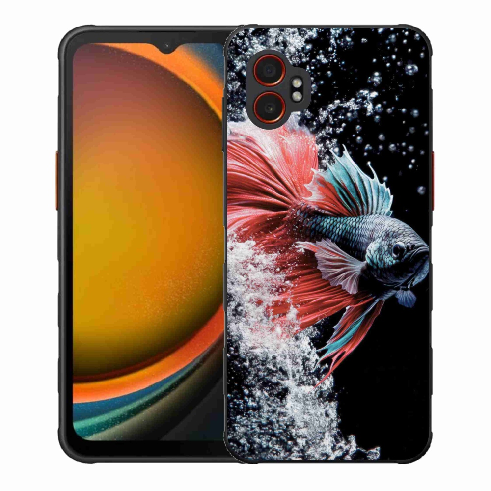 Gélový kryt mmCase na Samsung Galaxy Xcover 7 Pro - bojovníčka pestrá